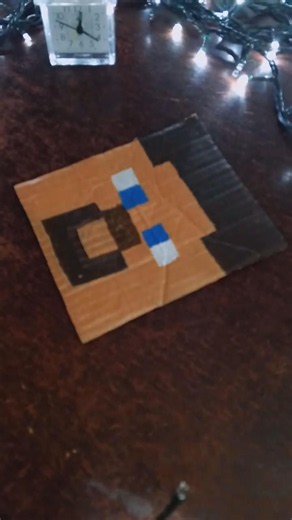 ✨ Minecraft Steve Wall Art in 5 Minutes! 🤯