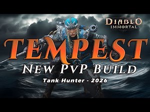 Diablo Immortal - New tempest tank build 2026. Trying to become a force in PvP again.