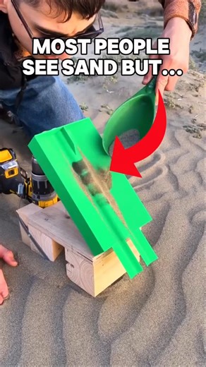 Most People See Sand But...