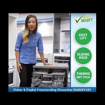 Fisher & Paykel Freestanding Dishwasher (DW60FC4X1) | Betta Select