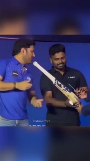 SANJU AND DHONI✅