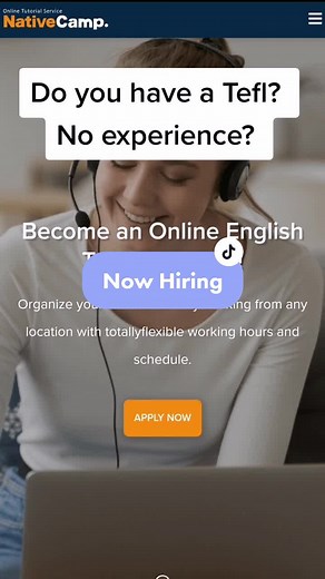 They are always recruiting new tutors.... no experience required #online #workfromhome #earnmoneyonlinefromhome #earnmoneyonline #onlineteaching #eslteacher #fyp #foryoupage