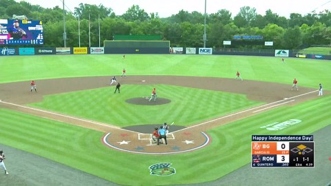 Geraldo Quintero's RBI triple