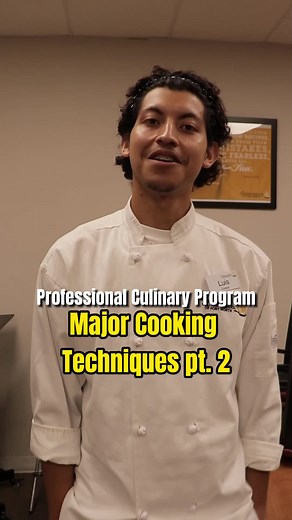 Week 4 of our Professional Culinary Program, and here’s Luis’s take on his latest learnings! #CapCut #csftw #cheflife #theculinaryschooloffortworth #culinaryarts #prochef #cookingtips #challenge #beachef #futurechef #handsonlearning #cookingschool #fortworth #dallas #keller #dfw #texas #educate #culinarytraining #liquidnitrogen #dippindots #food #learn #lessonlearned #foodie #foodtiktok