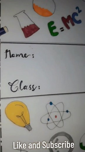 Beautiful Front Page Decoration Ideas for Physics Enthusiasts