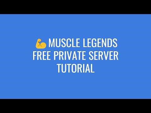 Muscle Legends Free Private Server - Legendas Musculares Servidor Vip