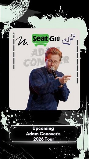 🎤 Adam Conover Live Comedy Tour 2026! 🎤 - #AdamConover #AdamConoverTour2026