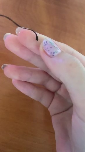 my grandma taught me how to make knots like this 10 years ago and it still amuses me every time😍✨ #embroidery #craft #sewing #japan #刺繍