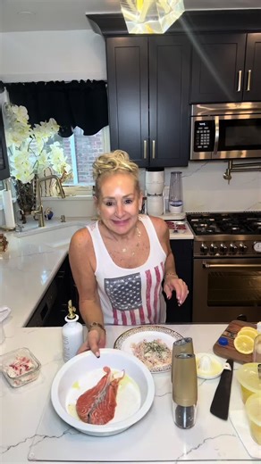 Crab-Stuffed Salmon Recipe