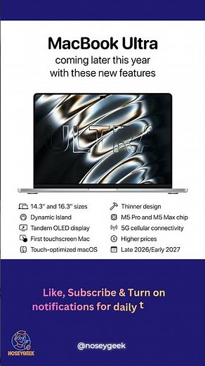 Apple's MacBook Ultra Is Coming! OLED Touchscreen?! 🔥