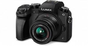 Panasonic Lumix G7 Mirrorless Camera with 14-42mm Lens (Black)