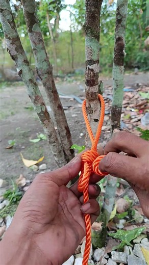the strongest slip knot trick, easy to untie