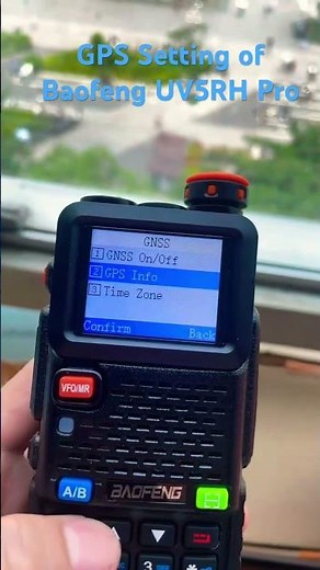 The Guide to Open GPS of Baofeng Walkie Talkie UV5RH Pro