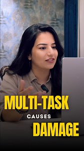 Jyoti Mehta | NLP Life Coach | Healer | Multi Task Causes Damage Your brain isn’t built to multitask — it’s built to switch. Studies from Stanford and the University of London... | Instagram