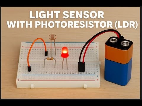 2 Basic Tinkercad Circuits Photo Sensitive LED