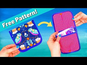 Every woman needs this pouch! Free sewing pattern.