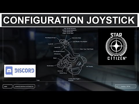 Star Citizen Fr : TUTO CONFIGURATION JOYSTICK