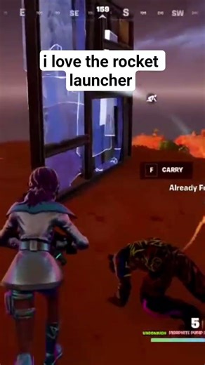 i love the rocket launcher #goviral#fortnite #crazily#epicpartner#fortniteclips#gaming #rocketlaunch
