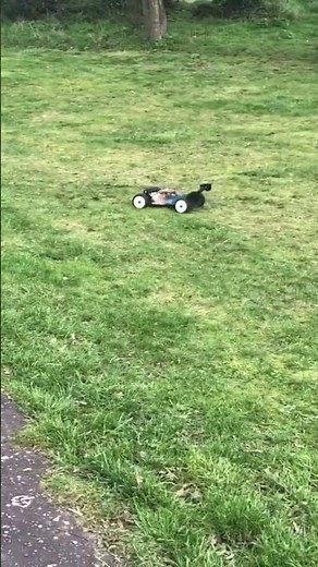 Corally syncro4 with new motor ,esc on first test drive .