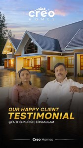 5.8K views · 426 reactions | Our Happy Client Testimonial✨️ Client : Mr. Anish Raju & Family Location : Puthenkurish, Kochi Area : 3385 SqFt  +91 9645899951  www.creohomes.in #creohomes #interiordesign #architecture #newhome #Kochi #homedesign #architect | CREO HOMES PVT. LTD | Facebook