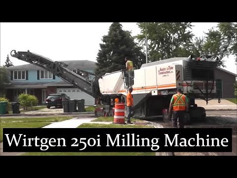 Wirtgen 250i Asphalt Milling Machine Asphalt Removal