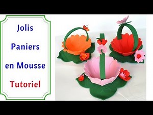 Diy Déco Maison : Paniers en Mousse pour Pâques