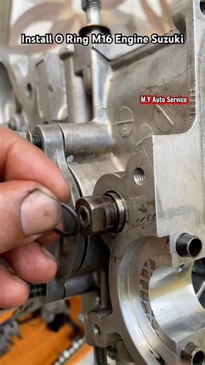 Install ORing M16 Engine Suzuki #shorts #shortvideo #youtubeshorts #youtube #viralshorts #diy #top