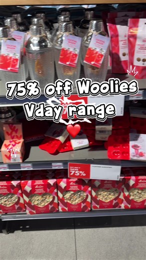 Woolworths Valentine's Day Sale: 75% Off!