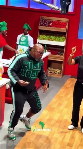 Bukom Banku Steals the Show on Live TV with Wild Energetic Dance 🔥😂