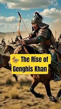 🏹 Genghis Khan: The Man Who Built the Largest Empire #history #historyvault #historyshorts