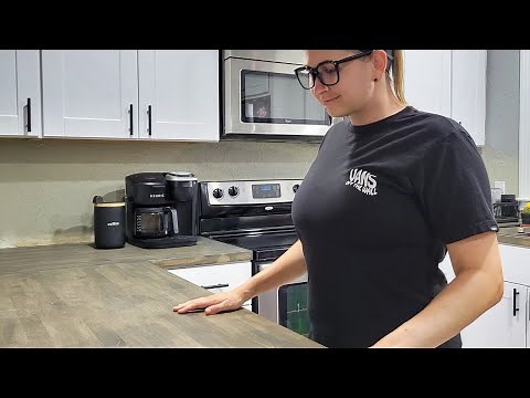 How To Install Butcher Block Countertops | Easy DIY