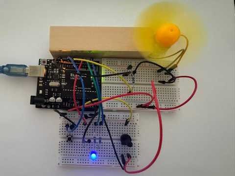 Arduino UNO R3 | Smart Fan | Part 2 | Button Controlled Fan