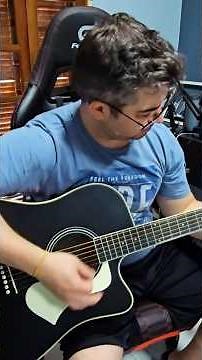 Testing my Tagima Andes Electro-acoustic Guitar