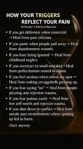 How Your Triggers Reflect Your Hidden Pain Psychology Facts #motivation #psycholgyfacts #quotes