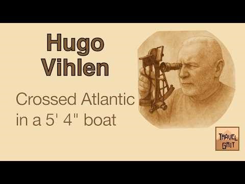 Smallest Boat Ever to Cross the Atlantic - Hugo Vihlen's 30-Year Record | TravelGrit Podcast