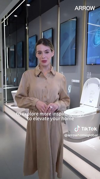 🚽 This smart toilet makes every visit a luxury! ✨ ARROW X7 Smart Toilet — where comfort meets cleanliness. 🛁 Smart foam shield 360° flush — keeps stains & odors away. #ARROWHomeGroup #ARROWBathroom #SmartToilet #BathroomDesign #SmartHome