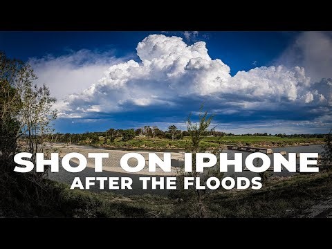 iPhone vs Nature: What the Floods Left Behind 🌊📱