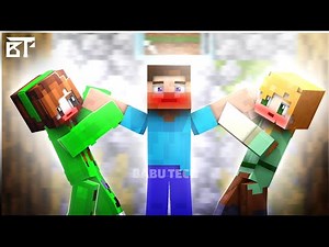 Steve And Alex All Sweet Moments | Babu Tech | Prisma 3D Minecraft Animation