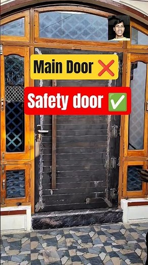 Metal Safety Door Ideas 😮 | Strong & Secure Home Entry #shorts #door #safety