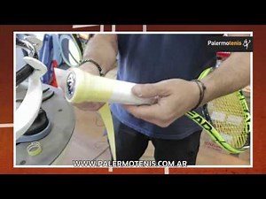 ¿Cómo colocar un overgrip a tu raqueta de tenis?