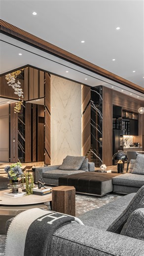 GMJ | INTERIOR + ARCHITECTURE on Instagram: "Step into a space where bold elegance meets timeless sophistication. This finished project by GMJ Interior brings together striking architecture, luxurious materials, and flawless detailing — a celebration of form, light, and refined living. Crafted with passion. Designed with precision. Welcome to the art of modern luxury. ✨ Designed & Built by GMJ #GMJInterior #LuxuryInterior #ModernLuxury #InteriorInspiration #ContemporaryDesign #LuxuryLiving #Mode