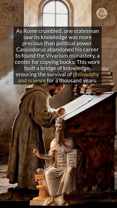 12K views · 155 reactions | How did one monks library preserve ancient science through the Middle Ages? #ancienthistory #knowledge #medieval | Uncover This | Facebook