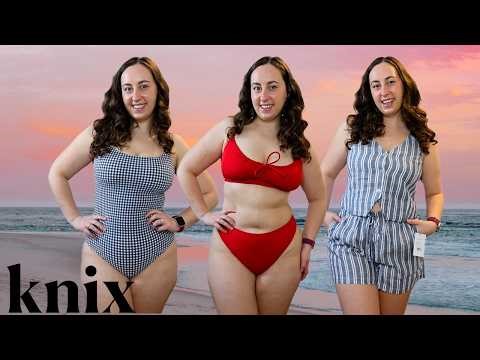 NEW Knix Iconic Swim Collection 2026 | Gingham, Cherry Red, and New Swim Styles!