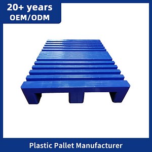 [Hot Item] Heavy Duty Plastic Pallet Industrial Plastic Pallet Printing Plastic Pallet Manufacturer Non Stop Feeder Pallet for Printing
