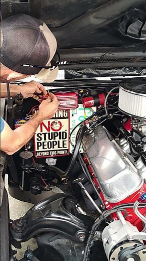 Testing an MSD ignition Box. power it up, trigger it, watch for spark. very simple. Go fix it now!