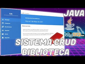 Sistema de préstamos para biblioteca (CRUD en Java Swing + MySQL) | iLib | ITPLibrary