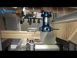 Full automatic and multi-function CNC machining center for woodworking process