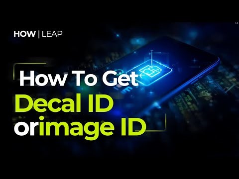 How To Get Decal ID Or Image ID In Roblox Mobile