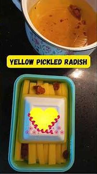 💛 Danmuji Korean Yellow Pickled Radish Recipe