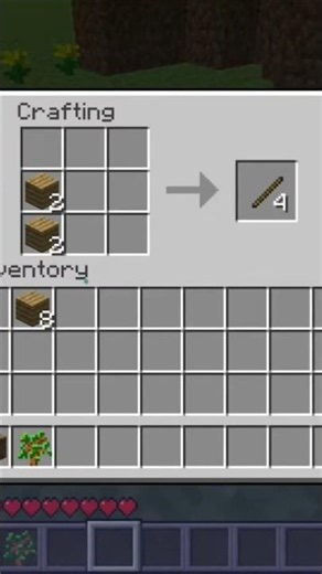 Mining and Crafting in Minecraft Indev